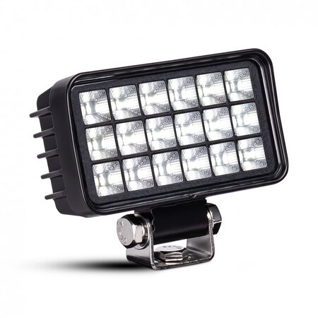 LED světlo (s vypínačem) na pracovní stroje 10-30V, 18 LED, 27W, ECE R10
