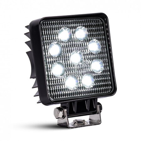 LED pracovní světlo 9xLED(3W) 10-30V, rozptýlené světlo