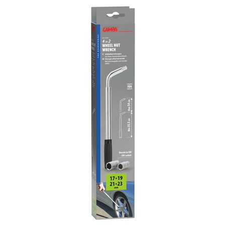 Klíč na kola teleskopický 17-19 a 21-23 mm PROFI LAMPA