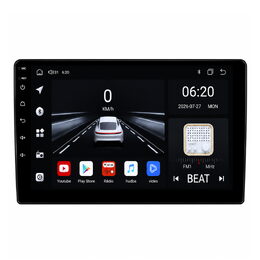 2DIN Autorádio s 9" LCD, Android, WI-FI, GPS, CarPlay, Bluetooth, 4G, 2x USB