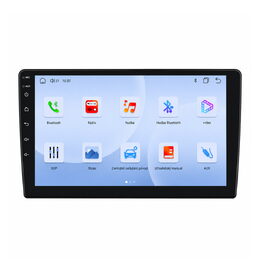 2DIN Autorádio s 9" LCD, Android, WI-FI, GPS, CarPlay, Bluetooth, 4G, 2x USB