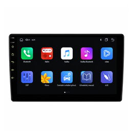 2DIN Autorádio s 9" LCD, Android, WI-FI, GPS, CarPlay, Bluetooth, 4G, 2x USB