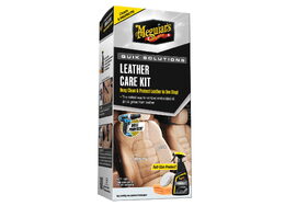 Meguiar's Quik Solutions Leather Care Kit - sada na hloubkové čistění a ochranu kůže
