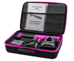 Sada s bateriovou mini leštičkou Liquid Elements A1000 V3 PINK