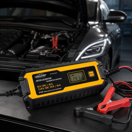 Autonabíječka CARCLEVER 6V/2A & 12V/4A