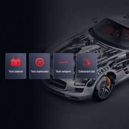 Tester akumulátorů/univerzální autodiagnostika Autophix BT300PRO