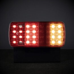 Sdružené zadní LED světlo 220x100x30mm, 24LED, ECE R10 R148 R150, IP67