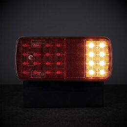 Sdružené zadní LED světlo 220x100x30mm, 24LED, ECE R10 R148 R150, IP67