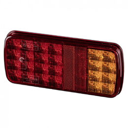 Sdružené zadní LED světlo 220x100x30mm, 24LED, ECE R10 R148 R150, IP67