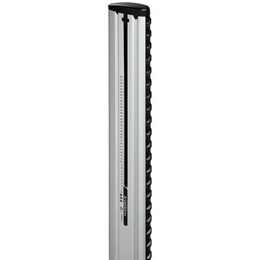 Tyče NORDRIVE SILENZIO M 120 cm stříbrné - 2 ks