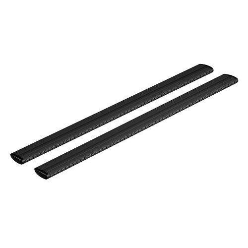 Tyče NORDRIVE SILENZIO L 128 cm černé - 2 ks