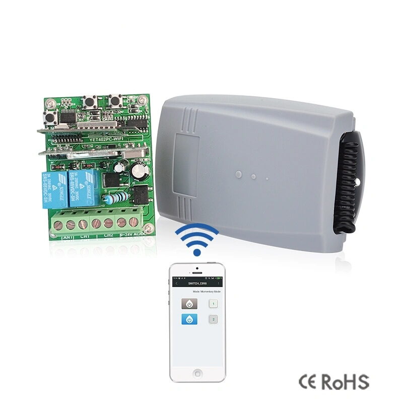 Univerzální WIFI/RF přijímač k vratům, bránám