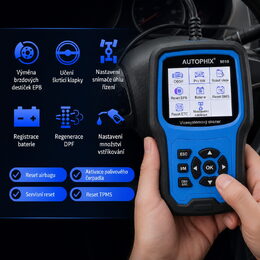Autodiagnostika Autophix 9610 OBDII pro VW, Škoda, Seat, Audi