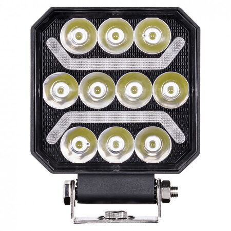 LED pracovní světlo 10xLED 15W 12/24V, rozptýlené světlo