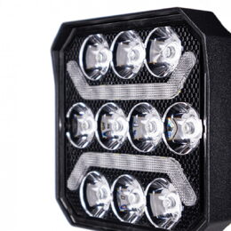 LED pracovní světlo 10xLED 15W 12/24V, rozptýlené světlo