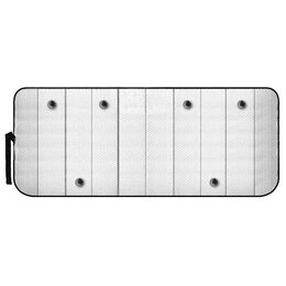 Sluneční clona pro kamiony XXL skládací vnitřní 240x90cm - matná černá