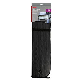 Sluneční clona pro kamiony XXL skládací vnitřní 240x90cm - matná černá