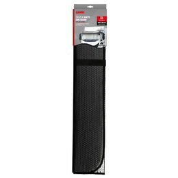 Sluneční clona pro kamiony XL skládací vnitřní 180x90cm - matná černá