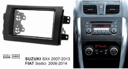 2DIN redukce pro Fiat Sedici 06/2006-, Suzuki SX4 07/2006-13