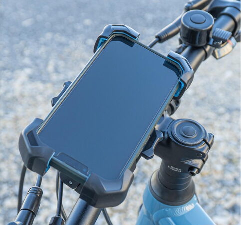 Držák telefonu na kola, motocykly, skútry, koloběžky, otočný o 360°