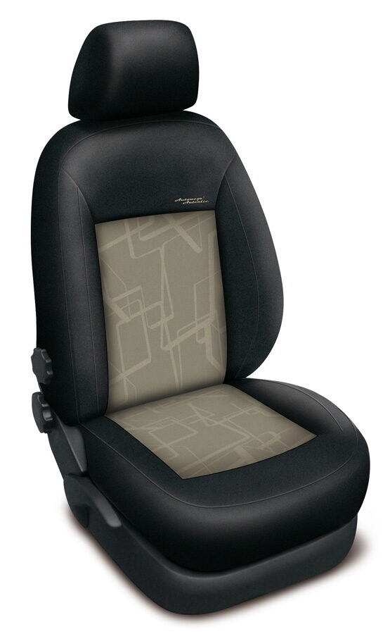 Autopotahy Škoda Roomster 2006–2015 – Authentic Premium matrix béžový