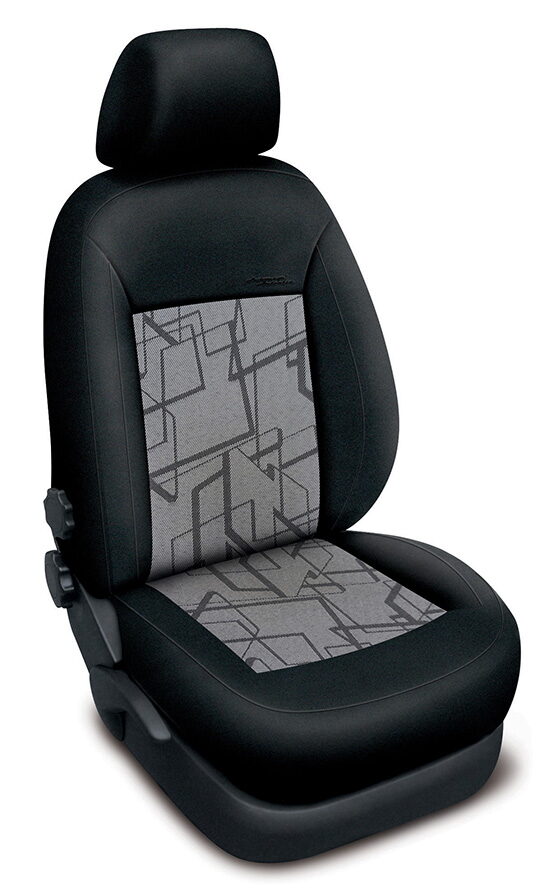 Autopotahy Škoda Roomster 2006–2015 – Authentic Premium matrix šedý