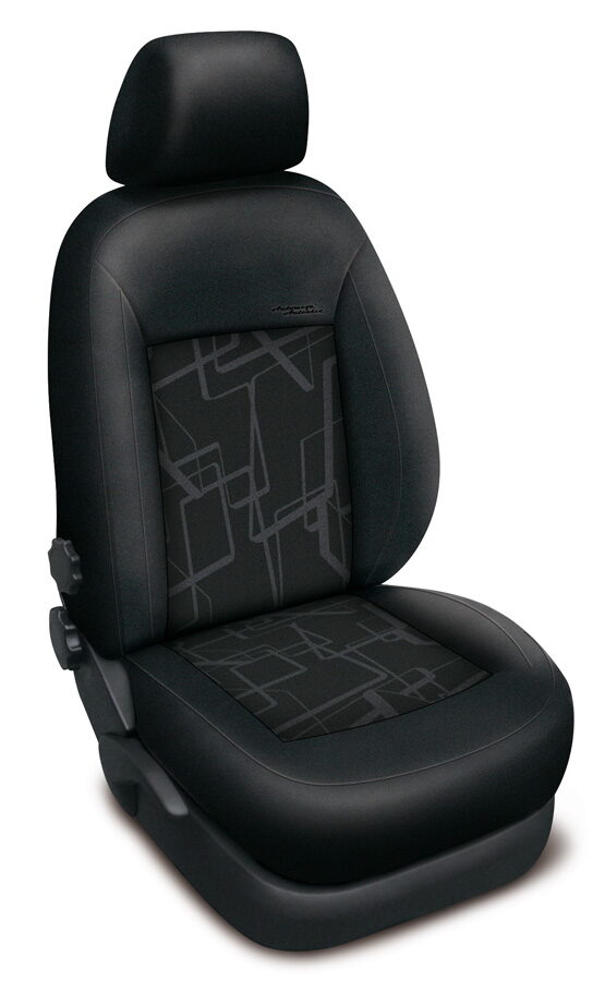 Autopotahy Škoda Roomster 2006–2015 – Authentic Premium matrix černý