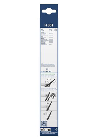 Zadní stěrač DACIA Dokker [FE/KE] r.v. 2012-2015, BOSCH H801 260mm