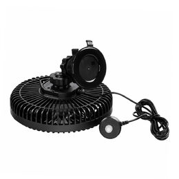 Ventilátor 208 mm s přísavkou 12-24V