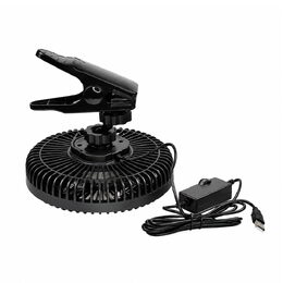 Ventilátor 208 mm na klip USB