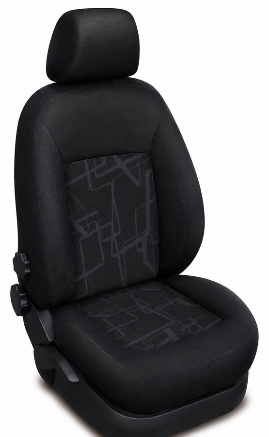 Autopotahy Škoda Roomster 2006–2015 – Authentic Premium matrix černý
