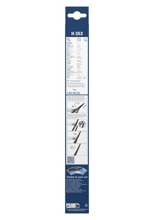 Zadní stěrač FIAT Ulysse II [179..] r.v. 2002-2010, BOSCH H353 350mm
