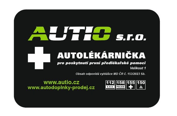 Autolékárnička NOVÁ textil - AUTIO s.r.o.