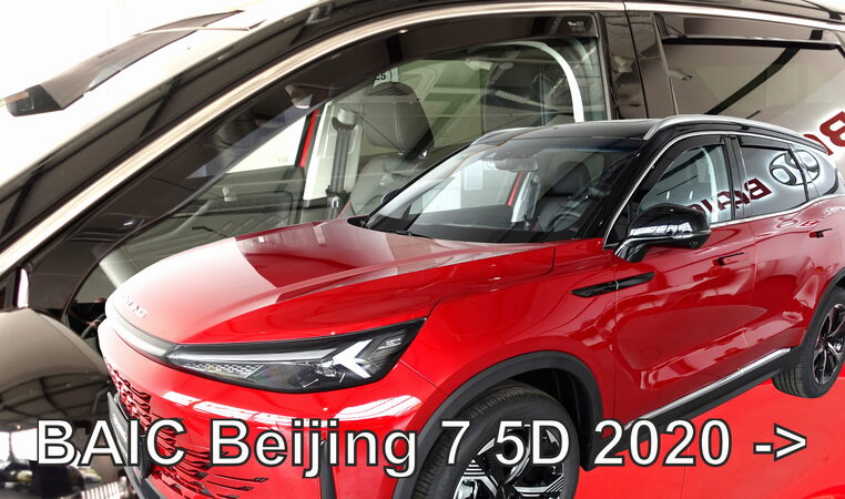 Ofuky oken - BAIC Beijing 7 5D r.v. r.v. 2020-> (+zadní)