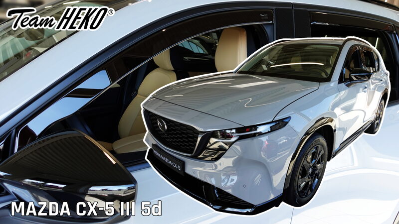 Ofuky oken - Mazda CX-5 5D r.v. 2025-> (+zadní)