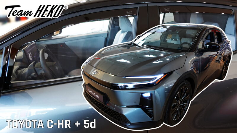 Ofuky oken - Toyota C-HR+ 5D r.v. 2025-> (+zadní)
