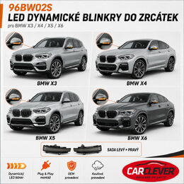 LEDM dynamické blinkry BMW kouřové X3, X4, X5, X6