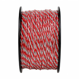 Kabel kroucený 2x1 mm, červená/šedá, 100 m bal