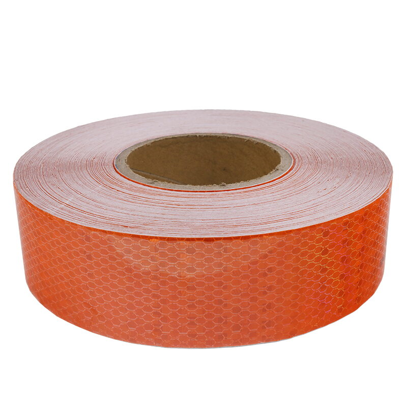 Samolepící reflexní páska 50m x 5cm oranžová ECE R104