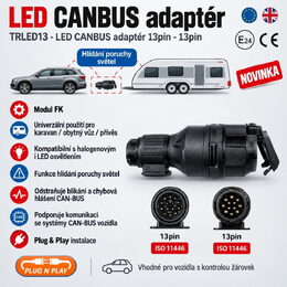 LED CANBUS adaptér 13pin - 13pin
