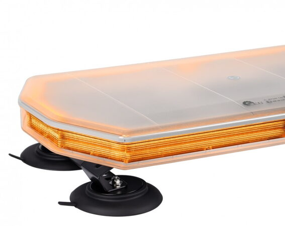 Profi LED světelná rampa oranžová, magnetická 585x295x53mm homologovaná, R65 R10