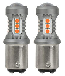 LED žárovky BAY15d P21/5W červená, 15SMD 3030 12/24V - 2ks