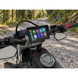 Monitor 5" na motocykl s Apple CarPlay, Android auto, Bluetooth