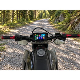 Monitor 5" na motocykl s Apple CarPlay, Android auto, Bluetooth