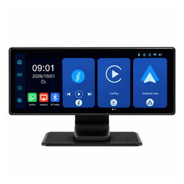 Monitor 10,26" s Apple CarPlay, Android auto, Bluetooth, micro SD, kamerový vstup