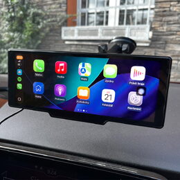 Monitor 8,1" s Apple CarPlay, Android auto, Bluetooth, micro SD, kamerový vstup, magnetick