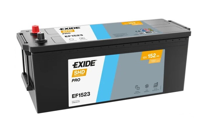 Autobaterie EXIDE PowerPRO 152Ah, 12V, 1130A