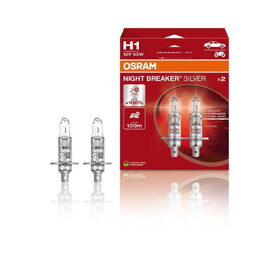 Autožárovky Osram H1 NIGHT BREAKER SILVER +100% - 2ks
