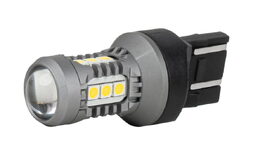 LED žárovky W21/5W bílá, 15SMD 3030 12/24V - 2ks