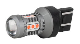 LED žárovky W21/5W červená, 15SMD 3030 12/24V - 2ks
